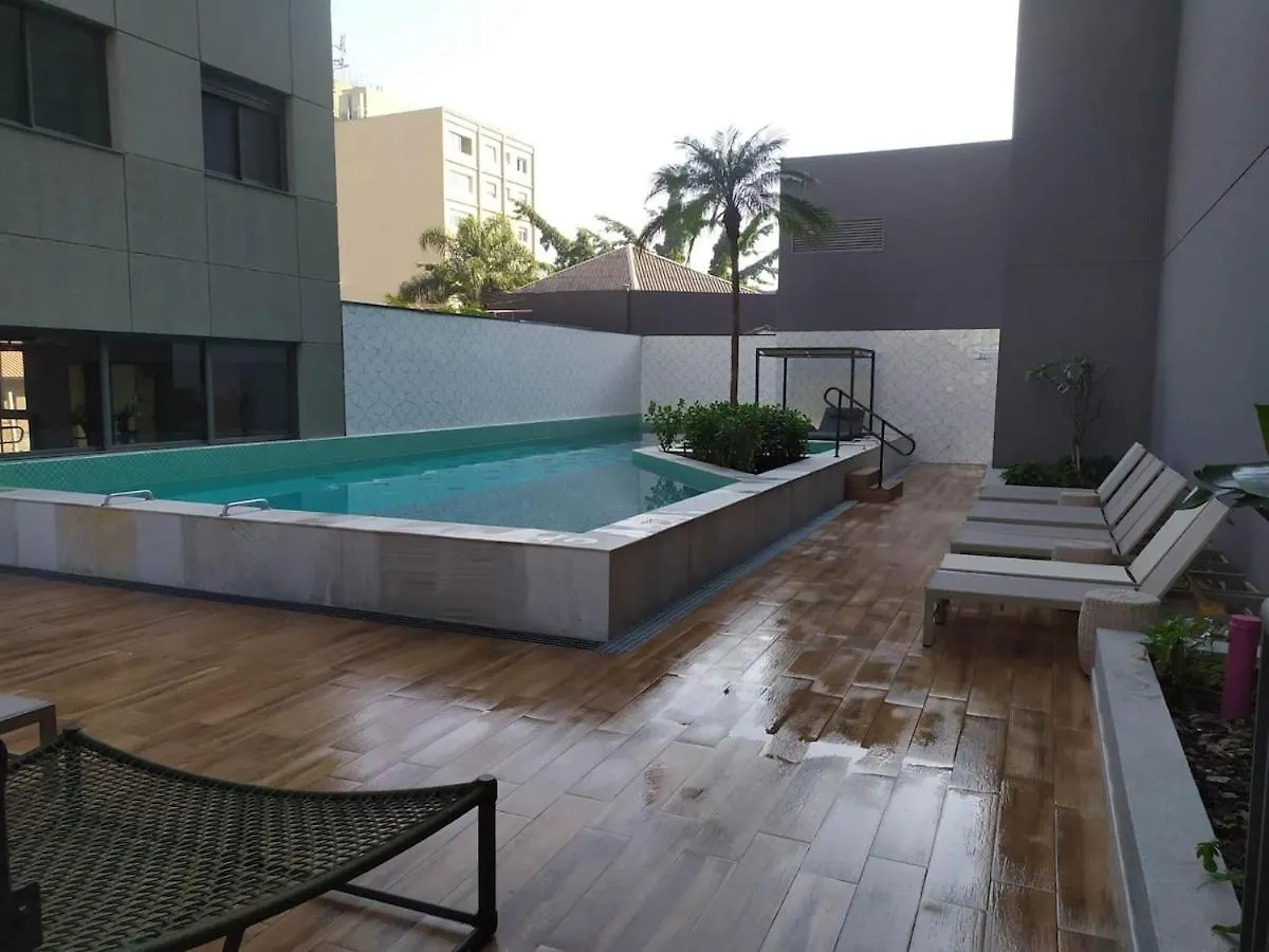 Fl1609 | Ape Faria Lima C/ Piscina Academia Metro Apartment Sao Paulo