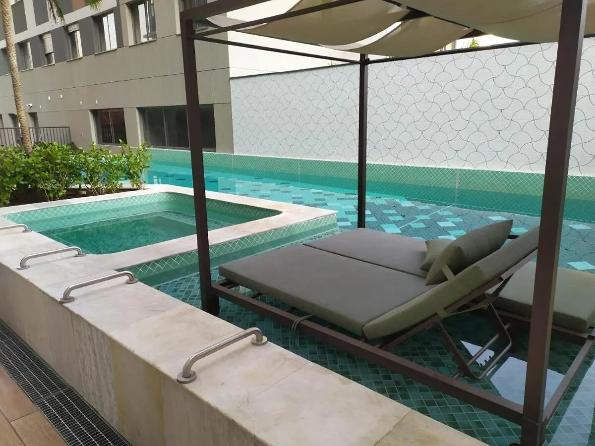 Fl1609 | Ape Faria Lima C/ Piscina Academia Metro Apartment Sao Paulo Brazil